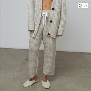 Lunya Chunky Knit “Lounge Pants”. Size M